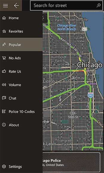 Police Scanner Bing Maps